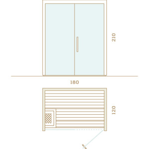 Sauna Libera Glas