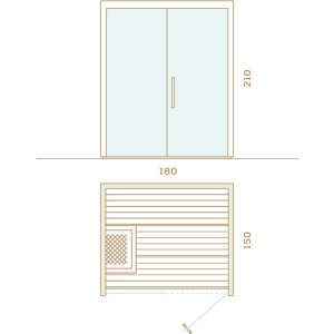 Sauna Libera Glas