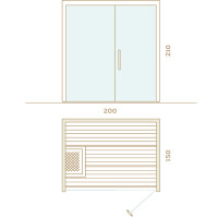 Libera Glass Sauna