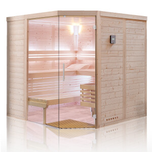 44mm Solid Wood Sauna Classico Spruce