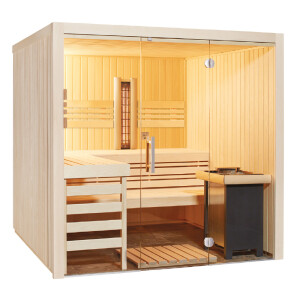 Sauna Panorama Complete Aspen 210x210x203cm