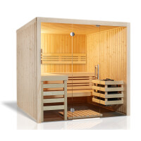 Sauna Panorama 210 Spruce - 210x210x203cm